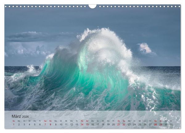 Produktbild: Rhapsodie in Blau (Wandkalender 2026 DIN A3 quer), CALVENDO Monatskalender