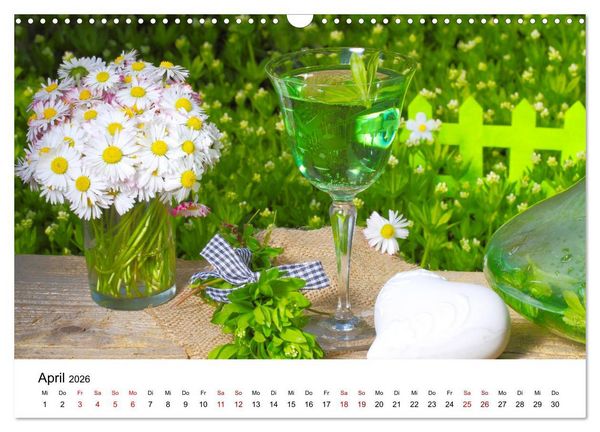Produktbild: Weinkalender (Wandkalender 2026 DIN A3 quer), CALVENDO Monatskalender