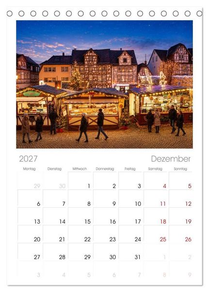 Produktbild: Tischplaner 2027 - Gelnhausen Meerholz und Hailer (A5 Tischkalender zum Aufstellen) CALVENDO