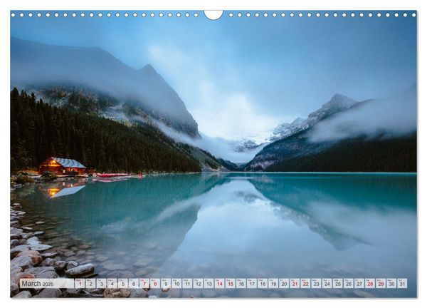 Produktbild: Canada - Landscapes from Banff and Jasper National parks (Wall Calendar 2026 DIN A3 landscape), CALVENDO 12 Month Wall Calendar
