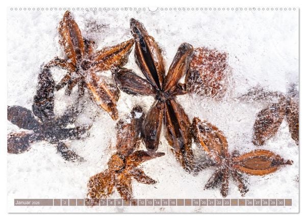 Produktbild: W&uuml;rziges Eis (Wandkalender 2026 DIN A2 quer), CALVENDO Monatskalender