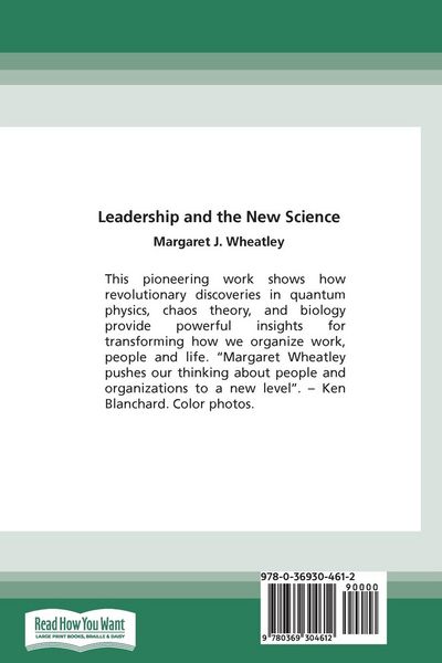 Produktbild: Leadership and the New Science
