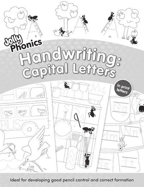 Produktbild: Jolly Phonics Capital Letters Handwriting Books Bundle