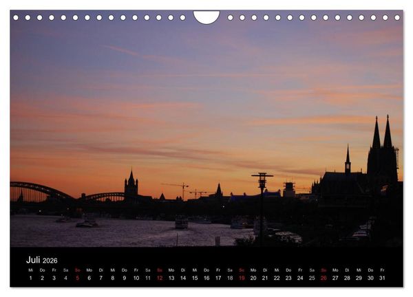Produktbild: K&ouml;lner Spitzen (Wandkalender 2026 DIN A4 quer), CALVENDO Monatskalender