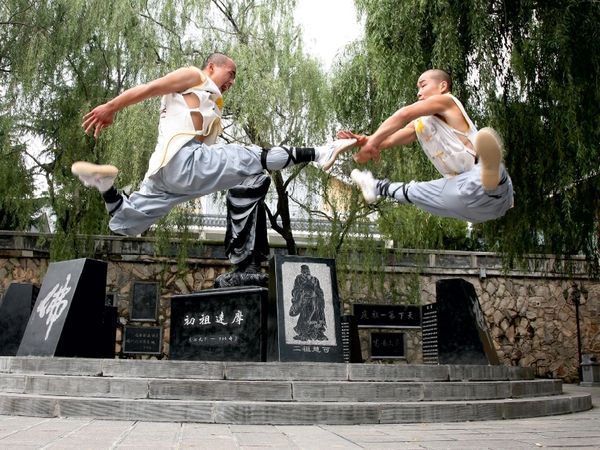 Produktbild: CALVENDO Puzzle Shaolin Kung Fu | 1000 Teile Lege-Gr&ouml;&szlig;e 64x48cm Foto-Puzzle f&uuml;r gl&uuml;ckliche Stunden