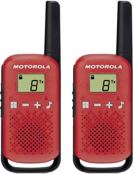 Produktbild: Motorola Solutions TALKABOUT T42 rot PMR-Handfunkger&auml;t 2er Set