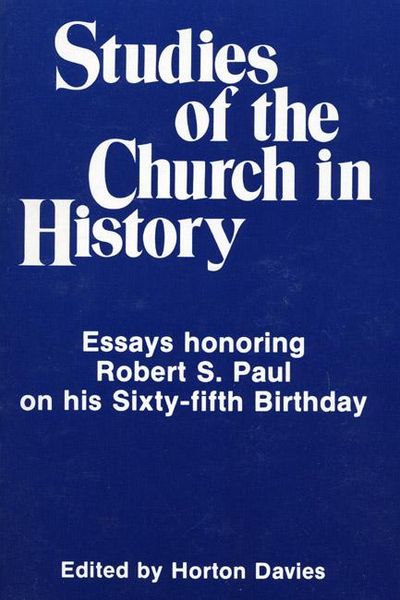 Produktbild: Studies of the Church in History
