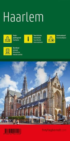 Produktbild: Haarlem, Stadtplan 1:20.000, freytag & berndt