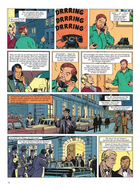 Produktbild: Blake und Mortimer Bibliothek 7: Die Diamanten-Aff&auml;re