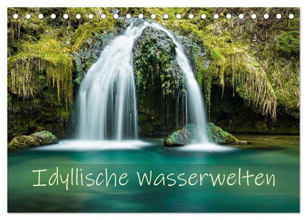 Produktbild: Idyllische Wasserwelten (Tischkalender 2026 DIN A5 quer), CALVENDO Monatskalender