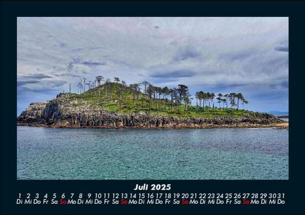 Produktbild: Trauminseln 2025 Fotokalender DIN A5