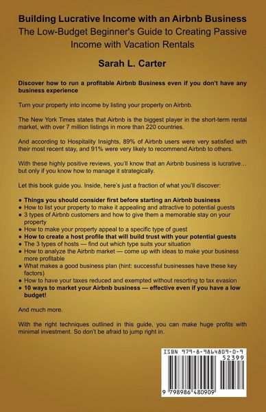 Produktbild: Building Lucrative Income with an Airbnb Business