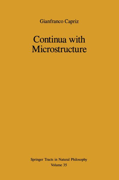 Produktbild: Continua with Microstructure