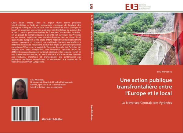 Produktbild: Une action publique transfrontali&egrave;re entre l'Europe et le local