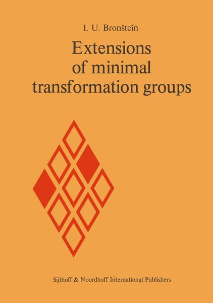 Produktbild: Extensions of Minimal Transformation Groups
