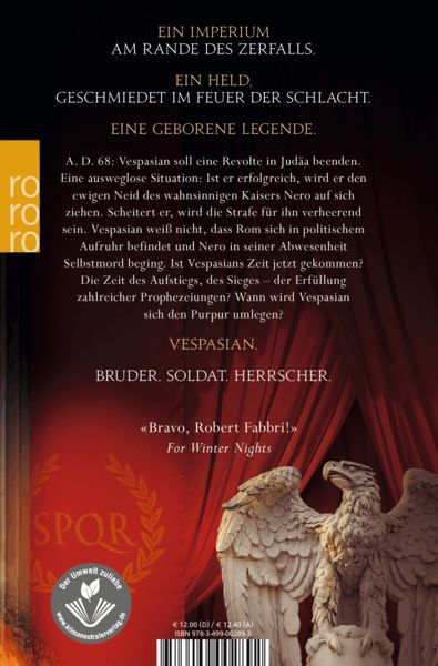 Produktbild: Vespasian: Kaiser von Rom