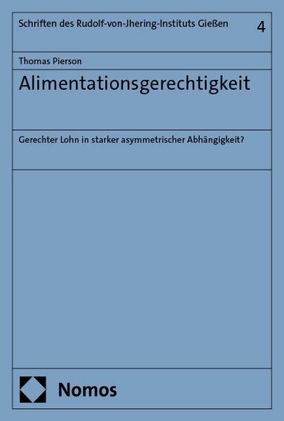 Produktbild: Alimentationsgerechtigkeit