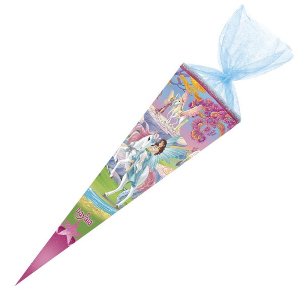 Nestler Schultüte schleich bayala Glitzer rund 70cm