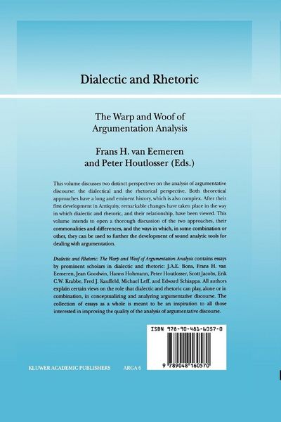 Produktbild: Dialectic and Rhetoric