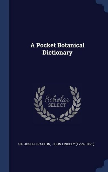 Produktbild: A Pocket Botanical Dictionary