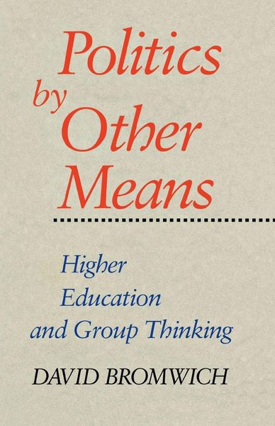 Produktbild: Politics By Other Means