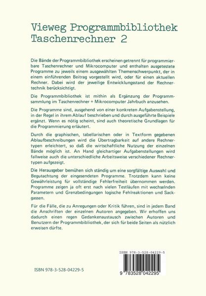 Produktbild: Taschenrechnerarithmetik mit erh&ouml;hter Genauigkeit (TI-59/HP-41C)