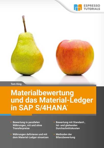 Produktbild: Materialbewertung und das Material-Ledger in SAP S/4HANA