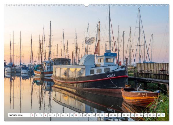 Produktbild: Schiff und Segel - HIDDENSEE (Wandkalender 2026 DIN A2 quer), CALVENDO Monatskalender