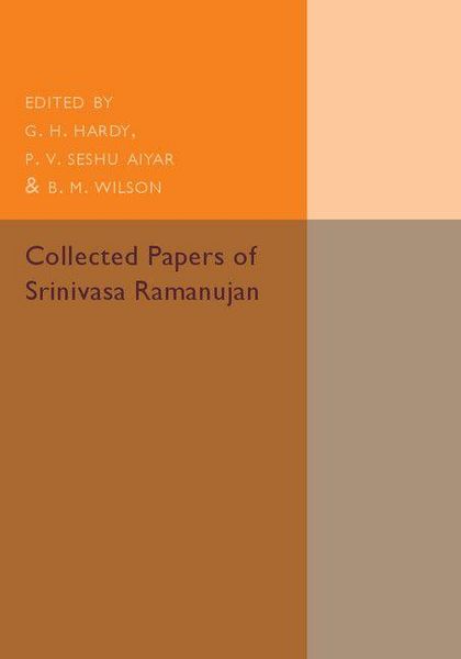 Produktbild: Collected Papers of Srinivasa Ramanujan