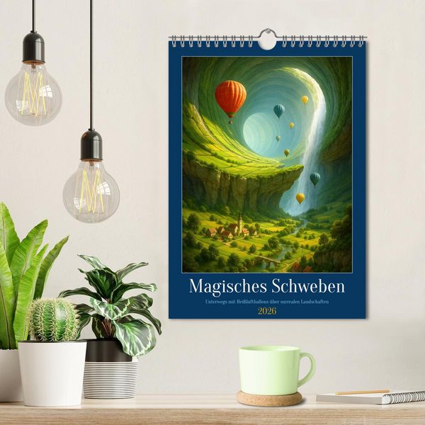 Produktbild: Magisches Schweben (Wandkalender 2026 DIN A4 hoch), CALVENDO Monatskalender