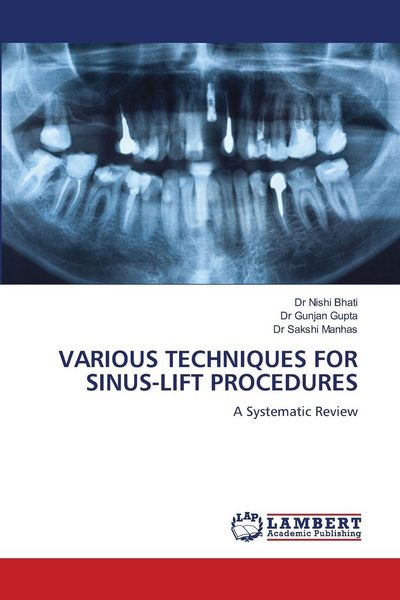 Produktbild: Various Techniques For Sinus-Lift Procedures