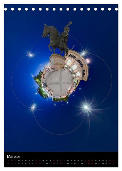 Produktbild: Planet Hannover (Tischkalender 2026 DIN A5 hoch), CALVENDO Monatskalender
