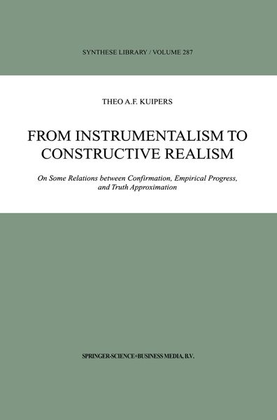 Produktbild: From Instrumentalism to Constructive Realism