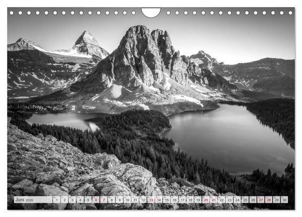 Produktbild: Monochrome Wonders (Wandkalender 2026 DIN A4 quer), CALVENDO Monatskalender