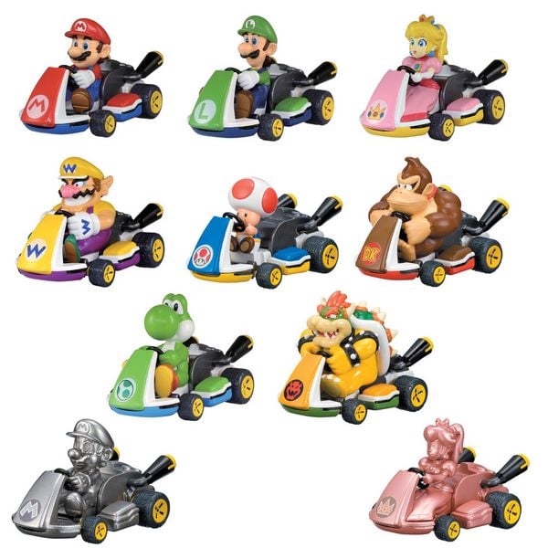 Produktbild: MARIO KART PULL BACK RACERS