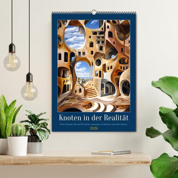 Produktbild: Knoten in der Realit&auml;t (Wandkalender 2026 DIN A2 hoch), CALVENDO Monatskalender