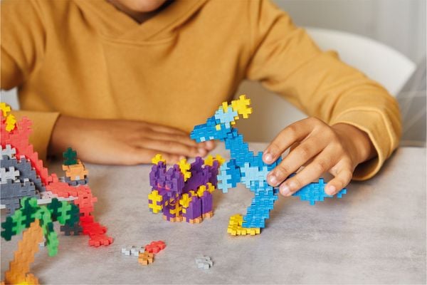 Produktbild: Plus Plus,600 Kreativ Bausteine Dinosaurier