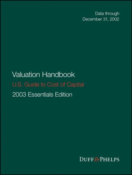 Produktbild: Valuation Handbk - Us Gt Cost