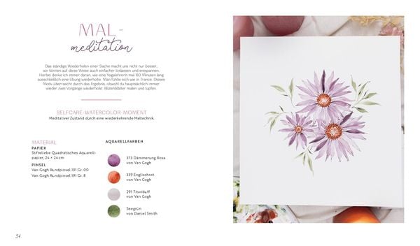 Produktbild: Selfcare Watercolor &ndash; Kreative Momente f&uuml;r mich