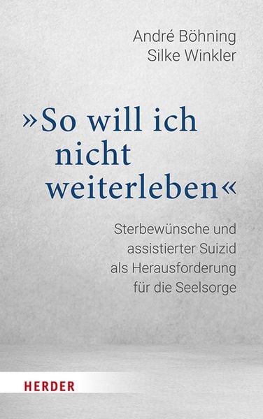 Produktbild: "So will ich nicht weiterleben"