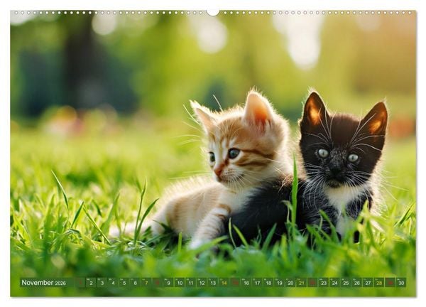Produktbild: Tierkinder auf dem Land (Wandkalender 2026 DIN A2 quer), CALVENDO Monatskalender