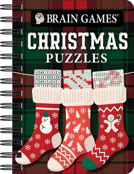 Produktbild: Brain Games - To Go - Christmas Puzzles (Stocking Cover)
