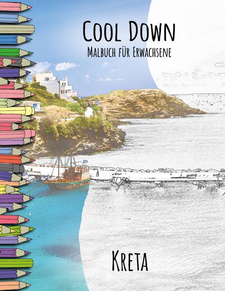 Produktbild: Cool Down | Malbuch f&uuml;r Erwachsene: Kreta