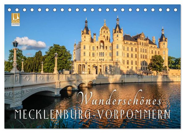 Produktbild: Wundersch&ouml;nes Mecklenburg-Vorpommern (Tischkalender 2026 DIN A5 quer), CALVENDO Monatskalender