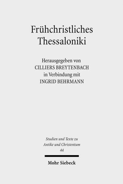 Produktbild: Fr&uuml;hchristliches Thessaloniki