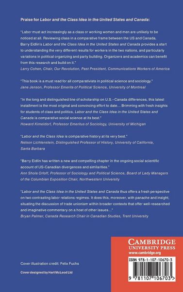 Produktbild: Labor and the Class Idea in the United States and Canada
