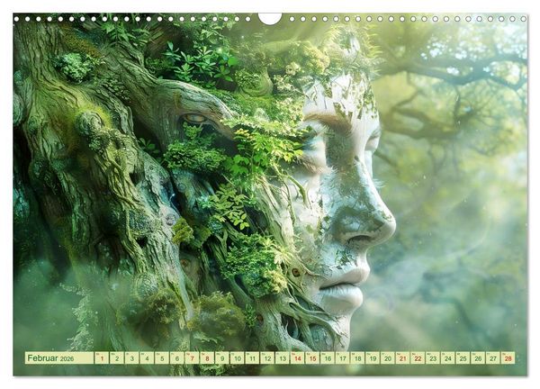 Produktbild: Die vielen Gesichter von Mutter Natur (Wandkalender 2026 DIN A3 quer), CALVENDO Monatskalender