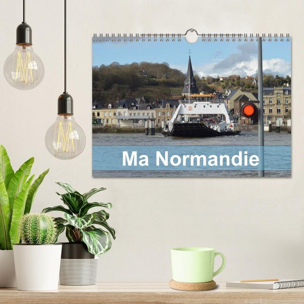 Produktbild: MA NORMANDIE (Calendrier mural 2026 DIN A4 vertical), CALVENDO calendrier mensuel