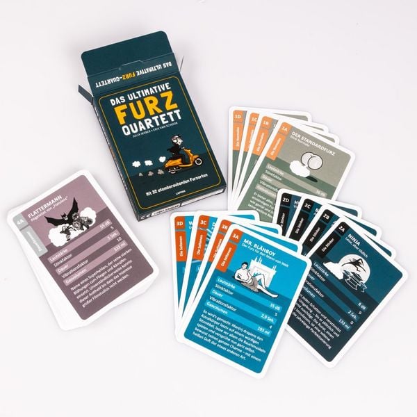 Produktbild: Das ultimative Furz-Quartett