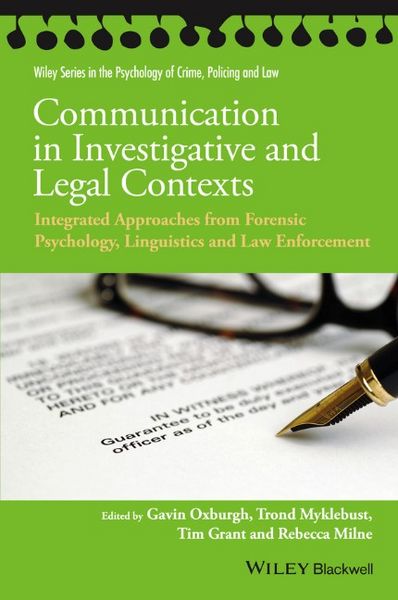 Produktbild: Communication in Investigative and Legal Contexts